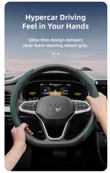 Segmented Leather Wheel Cover for VW Golf 7