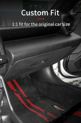 Suede Glove Box Anti-Kick Pad for Toyota GR86 BRZ Car Interior Accessory GMUNI