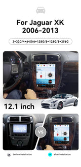 12.1-inch Android 13 Multimedia Head Unit for Jaguar XK 2006–2013