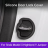 Tesla Model 3 Highland Y Juniper Silicone Door Lock Cover