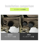 11PCS Chassis Dust Cover Caps for Suzuki Jimny 2019+ Car Interior Accessory GMUNI