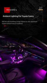 LED Ambient Lighting Kit for Toyota Camry 2018–2023 LED Ambient Light OEM