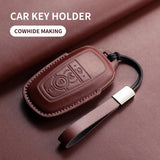 Leather Car Key Case Cover Car Interior Accessory OEM