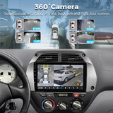 2K QLED Android Head Unit with CarPlay for Toyota RAV4 2000–2003 Android Head Unit RSNAVI