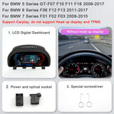 12.3-Inch Digital Instrument Cluster for BMW 5 Series 2009–2017