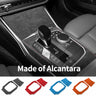 Center Console Panel Trim Frame Sticker for BMW 3er G20 G21 G28 Interior Custom Tuning Accessories Made of Alcantara