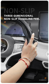 Snap-On Wave-Shaped Steering Cover for BYD Atto 3