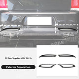 Fog Light Decoration Covers for Chrysler 300 2015+ Car Interior Accessory HEBE