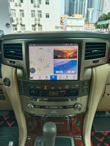 10.4-inch Android 13 GPS Navigation for Lexus LX570 2007–2015