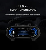 Digital LCD Instrument Cluster for Maserati Ghibli 2014–2023