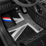 Luxury Leather Floor Mats for Smart 453 Fortwo (2 Pcs) Car Interior Accessory OEM