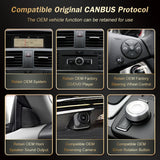 10.25 Inch Multimedia Display for Mercedes-Benz C-Class 2008-2010 Android Head Unit wincago