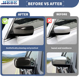 Mirror Cap Covers Carbon Fiber for Chrysler 300C 2011+ Car Interior Accessory HEBE