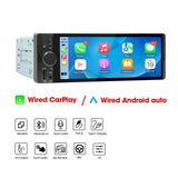 Universal 1Din Android Head Unit CarPlay 6.5 Inch