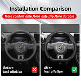 Breathable Carbon Fiber Wheel Cover for MG SUVs Car Interior Accessory Hocasen