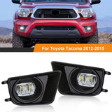 LED Angel Eye Fog Lights for Toyota Tacoma 2012-2015 Fog Light Assembly MAGIC COLORM