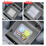 Smabee for BYD Sealion 5/6 EV 2025 2026 Sealion 6/7 D-MI Central Cool Storage Box Stowing Tidying Car Tray ABS Accessories Ca