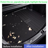All-Weather TPE Trunk Liner Mat for VW Tiguan Tayron 2024–2025