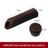Suede Gear Shift Knob & Handbrake Covers for GR86