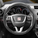Anti-Slip Suede Steering Cover for Seat Models