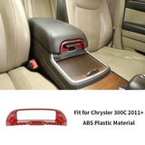 Interior Trim Cover Red Carbon Fiber for Chrysler 300C