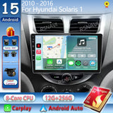 2K QLED Android Multimedia Player for Hyundai Solaris 2010-2016 Android Head Unit RSNAVI