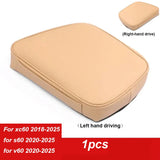 Leather Armrest Pad Heightener for Volvo XC60 S90