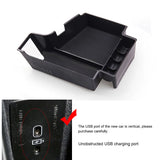 Central Control Armrest Storage Box for Volvo Car Interior Accessory LINGLUYANG