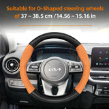 Breathable Leather Wheel Cover for Kia Ceed Sportage
