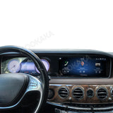 24.6-inch Dual Screen Android Multimedia for Mercedes S-Class 2014-2017 Android Head Unit Aotsr