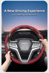 Isuzu Wave-Shaped Breathable Leather Steering Cover