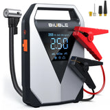 Car Tire Air Compressor, Battery Jump Starter Kit, 1500A Heavy-Duty Portable Emergency Car Jump Starter