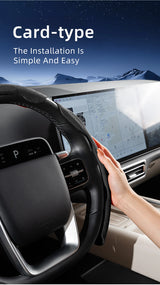 Sports Suede Steering Wheel Cover for Leapmotor