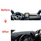 Premium Dashboard Cover Mat for Renault Clio V 2018–2025 Dashboard Mat CATUSIKI