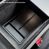 Trunk Organizer for Tesla New Model Y Juniper Launch Refresh 2025 Rear Trunk Storage Bins Side Box Organiser TPE Accessories