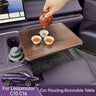 Leapmotor C10 C16 Car Floating Table Tray Rotatable Square Desk For Dining Table Office Tea Interior Accessories