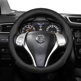 Leather Steering Wheel Cover for Nissan Qashqai Note Car Interior Accessory Hocasen