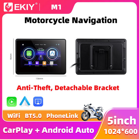 Android Head Unit GPS Navigation for Universal Motorcycle Android Head Unit EKIY