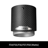 Carbon Fiber Stainless Muffler Trim Mini Cooper