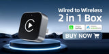 Mini Wireless CarPlay Android Auto Adapter Dongle CarPlay Adapter AKAMATE