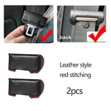Leather Seat Belt Buckle Cover Universal Protector