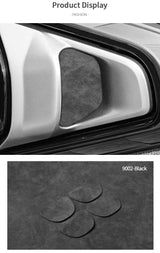 For BMW X3 G45 G48 2025- Door Handle Recess Protector Trim Sticker Car Premium Interior Tuning Accessories Made of Alcantara
