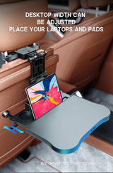Multifunctional Car Travel Tray Foldable Backseat Desk with Cup Holder Car Travel Tray NONE