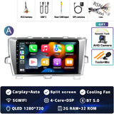 Android 15 Multimedia Navigation System for Toyota Prius 2009–2015