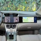 24.6" Dual Screen Android 13 Head Unit for Nissan Sylphy Android Head Unit Aotsr