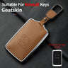 Metal and Leather Car Key Case Cover For Renault Clio Kadjar Capture Koleos Espace Master Talisman Talisman Scenic Protect Cover