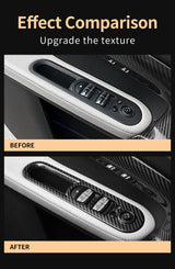 Carbon Fiber Switch Panel Cover for Mini Cooper F60 Car Interior Accessory OEM