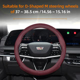 Leather Steering Wheel Cover for Cadillac CTS 2013