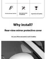 Rearview Mirror Protective Cover for Xpeng G6 Car Interior Accessory OEM/Original