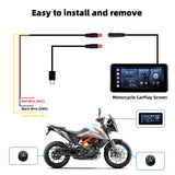 6.25" CarPlay GPS with TPMS for Universal Motorcycles
